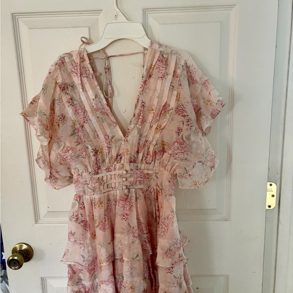 Floral Ruffle Dress - Picture 3 of 4